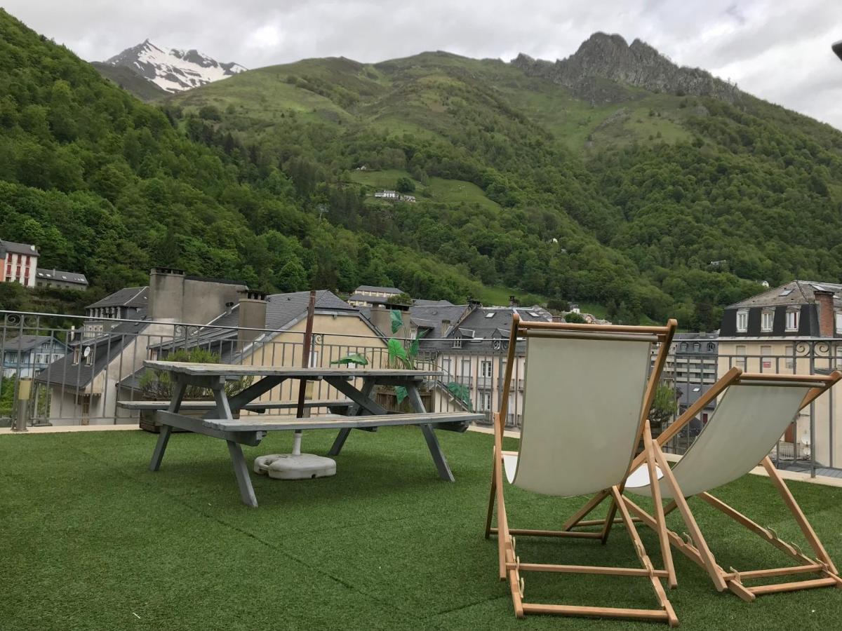 Place De La Mairie T2 Type Loft 70M2 Terrasse 35M2 Cauterets Exteriér fotografie